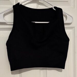Black Sports Bra
